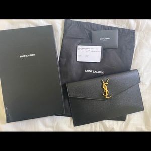 YSL Uptown Clutch